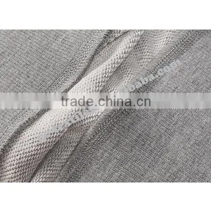 Men's Printed Round Neck Grey-Melange Fleece Sweater thumbnail-6