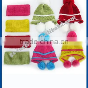 Colorfull Hat With Ball for Children thumbnail-1