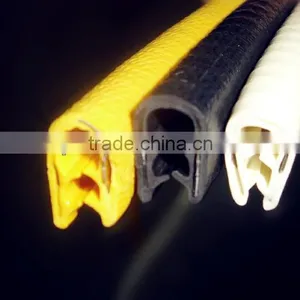 Colorful U Type PVC Edge Trim Seal/PVC Edge Guard/decoration Strip thumbnail-1
