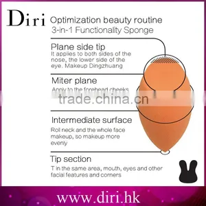 2016 New Arrival Makeup Sponge Cut Waterdrop Latex Free Makeup Sponge Free Sample thumbnail-4