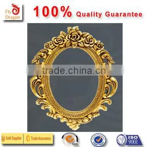 High Quality Polyurethane Moulding 301143-2 Living Room Decorations of Mirror Frame thumbnail-1