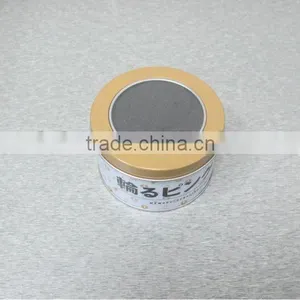 Round Shape With Transparent Window Cylinder Tin Box thumbnail-1