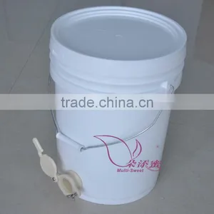 15 Liter White Plastic Honey Pail /Busket With Honey Gate thumbnail-4