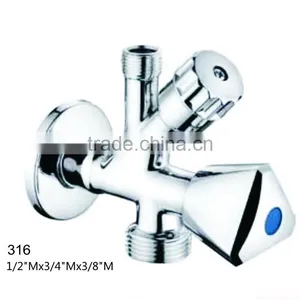 Brass 5 Ways Angle Valve thumbnail-1