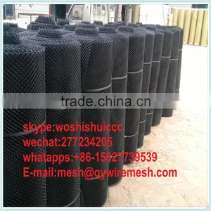 Black HDPE Plastic Plain Wire Mesh thumbnail-1