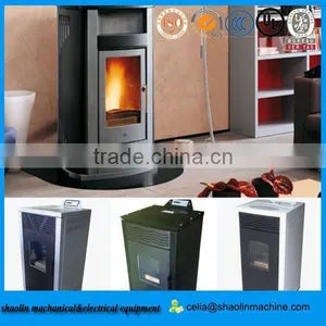High Efficient Pellet Stove Parts/ 8kw Wood Pellet Stove/ Sawdust Wood Pellet Burning Stove thumbnail-3