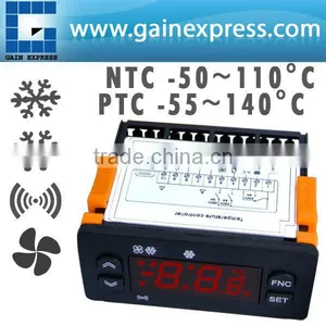 Digital Microcomputer Refrigeration Temperature Controller Compressor Defrost Fan + NTC PTC Probe Type thumbnail-1