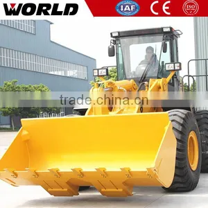 Hydraulic ZL50 Gearbox Chinese 5ton World Brand Wheel Loader thumbnail-4