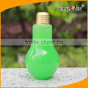 Creative 200cc Plastic Juice Coffee Mug Beer Cup With Unique Design Light Bulb thumbnail-1