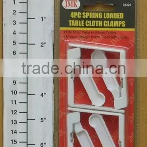 4pc Tablecloth Clips thumbnail-1