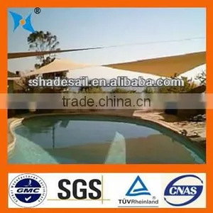 Retangular Wave Shade Sail,HDPE Material Breathable Fabric thumbnail-1
