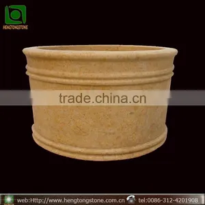 Adult Portable Yellow Marble Bath Tub thumbnail-1