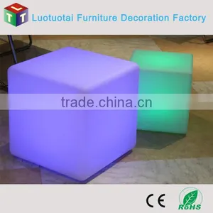 New Modern 3d Rechargeable LED Glow Ice Cube Outdoor Used thumbnail-3