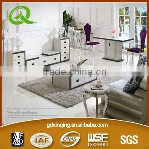 E353 MDF Modern Glass Hot Sale TV Stand thumbnail-4