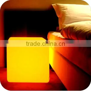 40cm 50cm Acrylic Waterproof Rechargeable Led Cube Table for Coffee Shop thumbnail-1