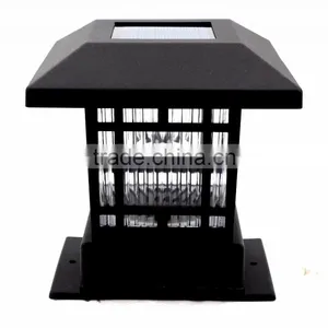 2PK 20 Lumens Solar Fence Post Cap Lights thumbnail-2