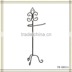 2013 New Design Scroll Iron Wire Toilet Paper Stand thumbnail-1