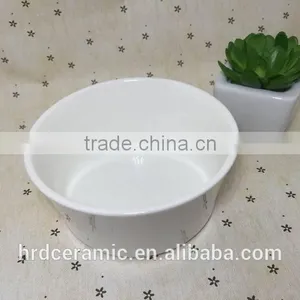 Stocked Wholesale White Salad Soup Cheap Porcelain Ceramic Sugar Bowl thumbnail-2