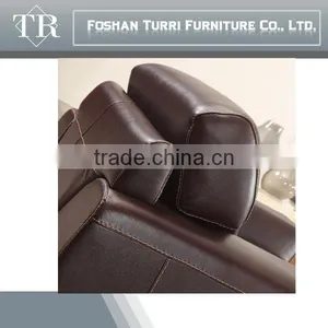 European Style Italian Split Leather Sectional Sofa Home Sofa thumbnail-4