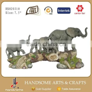 12 Inch Resin Home Decoration Holiday Gifts Animal Elephant Statues thumbnail-3