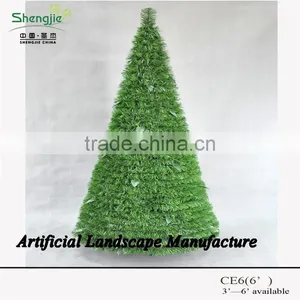 SJZJN 1510 Hot Selling Artificial Festival Decoration Tree,mini Snowing Christmas Tree Make Artificial Christmas Tree thumbnail-5