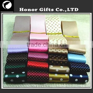 2015 Hot Sale Custom Logo Polyester Satin Ribbon thumbnail-1