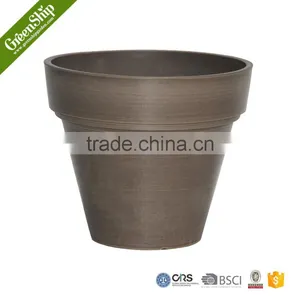 Lightweight 20 Years Lifetime Round Coloful Outdoor Garden Pot thumbnail-5