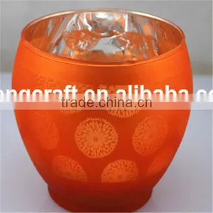 New Silver Glass Candle Jar With Wax Wholesale thumbnail-1