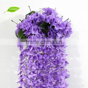 GNW FLV01 Artificial Wisteria Flower With Any Color for Wedding Ornament thumbnail-1