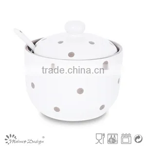 Cute Kitchen Items Tea Coffee Sugar Salt Ceramic Storage Jar thumbnail-3
