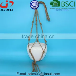 Fashion Design Ceramic Hanging Flower Pots, Hanging Planter Pot thumbnail-1