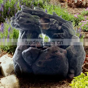 Pure Garden LED Lighted Rockery Fountain With Pump thumbnail-1