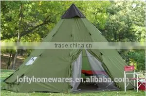China 2017 Hot Selling Big Camping Bell Rock Indian Teepee Camping Tent thumbnail-5