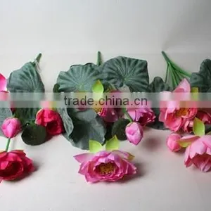 Natural Lotus Artificial Decorative Lotus Flowers China Manufacturer thumbnail-6