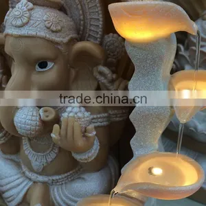 Lighted Art Statue Resin Water Fountain Craftwork thumbnail-5