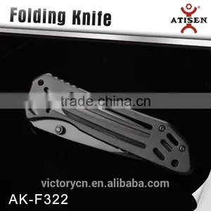 High Quality Outdoor Knives Stainless Steel Handle Folding Knife thumbnail-1