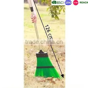 PAHS Telescopic PP Garden Brush Broom ,BSCI Professional Out Door Sweep Brush, Yard Broom Brush Manufacturing thumbnail-1