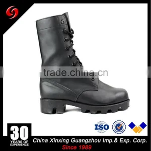High Ankle and Sole Black Cheap Walking Safety Army Military Boots thumbnail-1