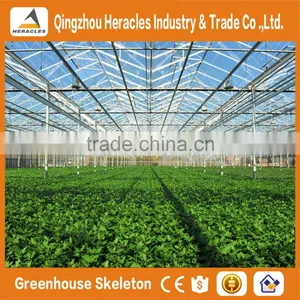 Heracles Trade Assurance Greenhouse Equipment- Venlo Type Glass Panels Greenhouse for Sale thumbnail-4