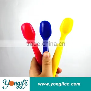 Colour Changing Safe Soft Baby Silicone Spoon For Children thumbnail-1