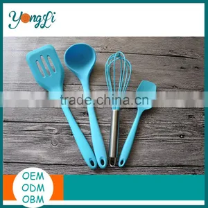 Silicone Kicthen Cooking Tools Spatula Cooking Spoon Soup Ladle Egg Turner Kitchen Accessories Silicone thumbnail-1