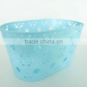 2016 New Type Plastic pp Storage Basket With Sunflower thumbnail-3