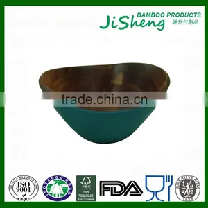 Wholesale 100% Acacia Wood Salad Bowl thumbnail-2
