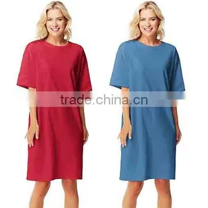 High Quality Women Fashion Sexy Sleep Shirt for Ladies Women's Sleep Shirt for Woman Wholesale Custom thumbnail-1