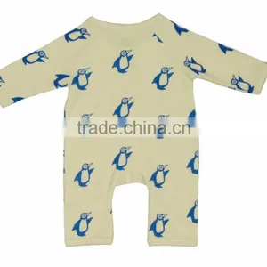 2017 Organic High Quality Short Sleeve Baby Romper Custom Baby Romper New Born Baby Clothes Romper New Kids Romper thumbnail-2