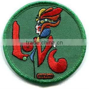 2017 China Customized Logo High Quality Washable Garments Embroidery Patches Badges thumbnail-6