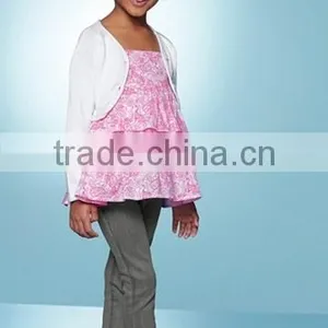 Fashion Girl's Cardigan, Knit Sweater Shrug for Children thumbnail-1