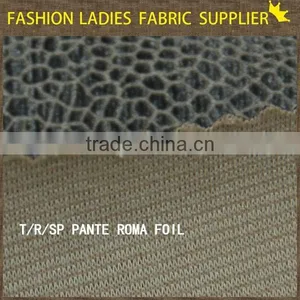 New Fashion Foil Pante Roma for Trousers Wholesale Many Stocks Pante Roma Fabric thumbnail-3