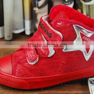GZYNew Design Good Quality Warmly Colorful Kids Leather Shoes thumbnail-2