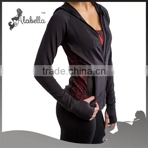 Fitness Spandex Yoga Jackets Wholesale Sports Jacket thumbnail-2